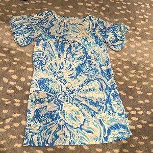 Girls cotton Lilly a Pulitzer dress, size L (8-10)